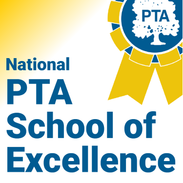  National PTA School of Excellence w/PTA Ribbon top right